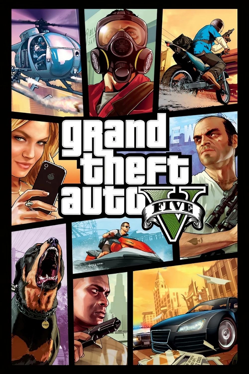 Grand Theft Auto V poster